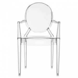 Besucher- und Konferenzstühle, Kartell, Lou Lou Ghost