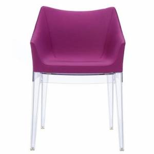 Lounge Sessel pink Clubsessel pink Stoff Loungemöbel,  Kartell, Madame