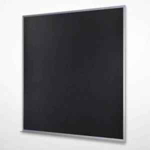 Schreibtafeln | Wandtafeln, o+c system - adeco, Kreidetafel Aluminiumrahmen