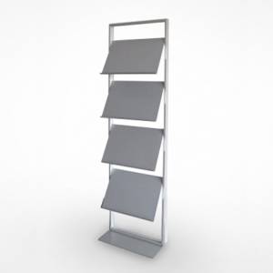 Prospektständer | Displayständer, wall - adeco, Prospektständer light