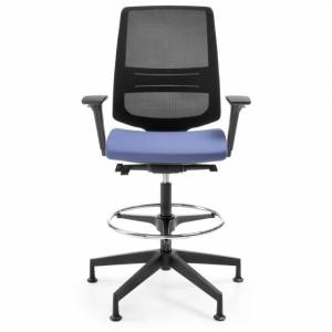 Drehstühle Büro ergonomisch Bürostühle mit Armlehnen, profim, LightUp Counterstuhl