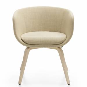 Loungesessel beige Stoff Bürosessel Design, profim, Nu