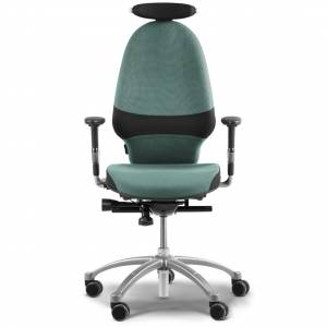 Drehstühle Büro ergonomisch Bürostühle mit Armlehnen mit Kopfstütze, Flokk, RH Extend