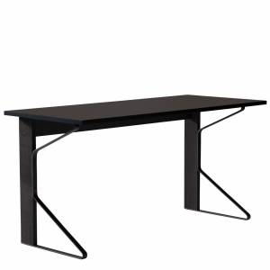 Kleiner Schreibtisch Design Schreibtische schwarz Homeoffice Büromöbel, Artek, Kaari Desk