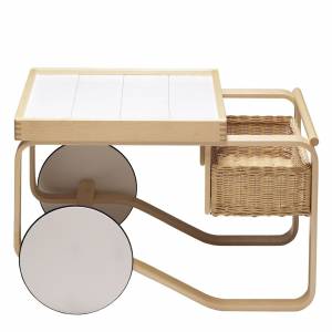 Beistelltisch, Artek, Tea Trolley 900
