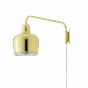 Wandleuchten, Artek, Wall Light A330S "Golden Bell"
