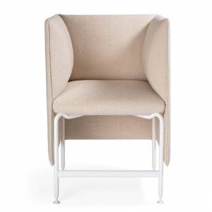 Design Clubsessel beige Büro Loungesessel moderne Loungemöbel, Materia, Alto