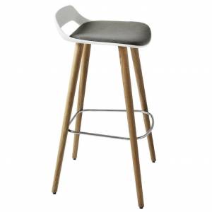 Barhocker Barstuhl 4fuss Holzbeine gastronomie Wilkhahn Occo