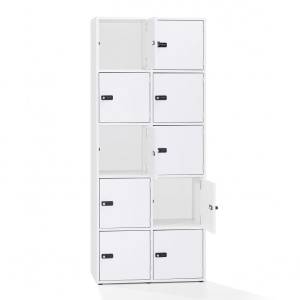Schliessfachschränke Lockerschränke weiß Schliessfachschrank Sitag SITAGPORT Locker