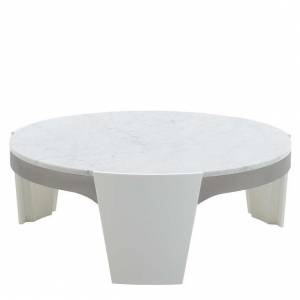 Designer Beistelltisch weiß Beistelltische Antares matteograssi