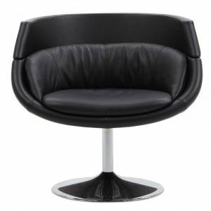Designer Lounge Sessel schwarz Mintaka matteograssi