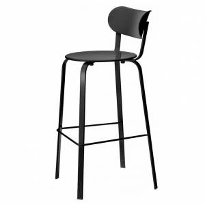 Barhocker Metall Barstuhl schwarz lapalma stil