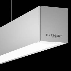 Pendelleuchten Design Pendelleuchte modern Bürolampe Aluminium Regent Channel S Up LED
