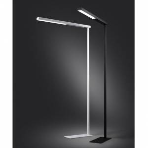 LED Stehleuchten dimmbar Stehleuchte modern Büroleuchte weiß schwarz Styro Hansa LED Berryl