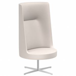 Loungesessel Clubsessel weiß Sessel Lounge Loungemôbel Drehsessel Brunne Banc