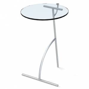 Designer Beistelltisch rund Glas Beistelltische rund  Beistelltisch, D-Tec, Teatime