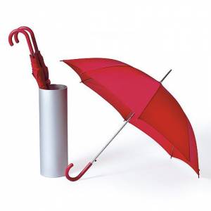 Schirmständer Aluminium rund, D-Tec, Tube
