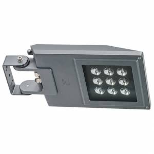 LED Strahler grau Aluminium Glamox Luxo O55-W