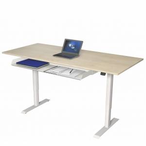 Elektrisch höhenverstellbarer Schreibtisch Holz Büro Höhenverstellbare Schreibtische Design Tisch Kerkmann, Move 1 Steh-/Sitztisch
mit Schublade
Ablagefächer
