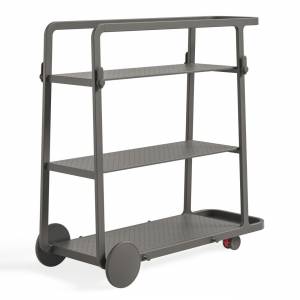 Bürowagen fahrbar Regal Steelcase Flex Wagen