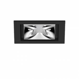 Deckenleuchten LED Deckenlampe Design Bürolampe Decke  schwarz XAL Unico Q1
