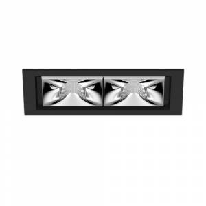 Deckenleuchten LED Deckenlampe Design Bürolampe Decke schwarz XAL Unico L2