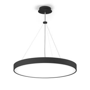 Pendelleuchten Design Pendelleuchte modern Bürolampe LED schwarz rund XAL Vela EVO