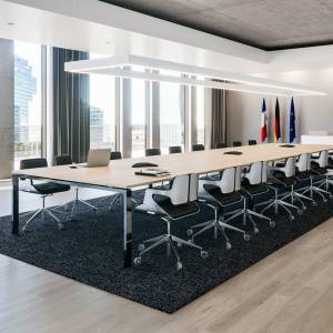 Flexible Konferenztische groß Büro Konferenztisch Assmann Büromöbel Konferenz