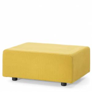Polsterhocker gelb Lounge Hocker Vitra Polder Ottoman