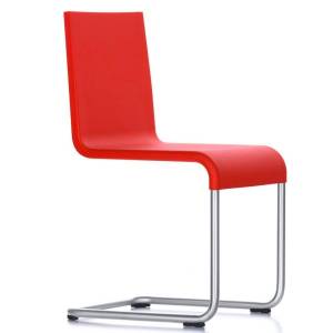 Besucherstuhl rot Besucherstühle Konferenzstühle Freischwinger vitra .05