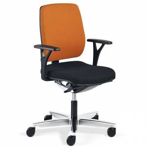 Sedus Stuhl Bürodrehstuhl Stoff orange Bürostuhl Design, Sedus, early bird Bürodrehstuhl