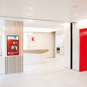 Planung Moderne Bürogestaltung, Moderne Büroeinrichtung, Gehri Walliser Kantonalbank, Pont-du-Rhône