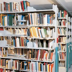 Regale Bibliotheken, Mauser, mauser Bibliothek verfahrbares Magazinregal