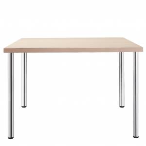 Schreibtisch Holz Schreibtische Quadrat Konferenztisch Stahl Konferenztische stabil Brunner 6000 Vierfußtisch