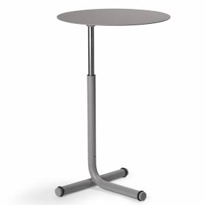 Designer Beistelltisch grau Beistelltische höhenverstellbar Materia Hopper