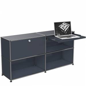 USM Haller schwarz Sideboard Homeoffice 08