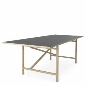Schreibtisch Holz Schreibtische Home Office Moormann Egon 
rechteckige Tischplatte