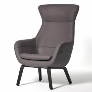 Loungesessel grau Sessel Brunner crona lounge