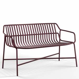 Loungebank Stahl Bank Sofa Outdoor Garten Brunner crona steel