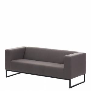 Lounge Sofa braun Consento Assmann Büromöbel Como