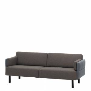 Loungesofa Assmann Büromöbel Consento Cremona mit niedriger Rückenlehne für Empfangsbereiche