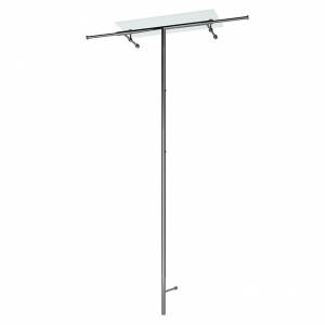 Wandgarderobe Stahl Garderobe D-Tec Luna