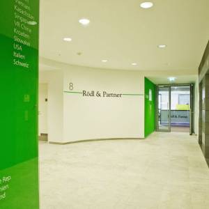 Planung Designfunktion RÖDL & PARTNER, ESCHBORN