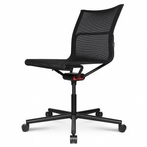Bürodrehstuhl schwarz Bürodrehstühle Netzgewebe Dreustuhl Büro Wagner D1 Office