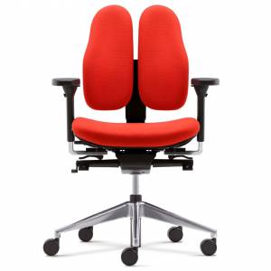 Ergonomische Bürostühle Bürostuhl rot Bürodrehstuhl, ROHDE & GRAHL (Nowy Styl Group), duo back uph/plastic