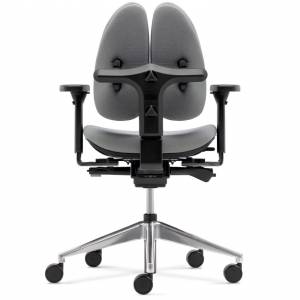 Ergonomische Bürostühle Bürostuhl grau Bürodrehstuhl, ROHDE & GRAHL (Nowy Styl Group), duo back uph