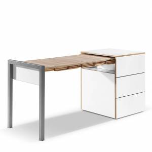 Schreibtisch ausziehbar Schreibtische Home Office Country Living Ausziehtisch Alwin’s Space Box