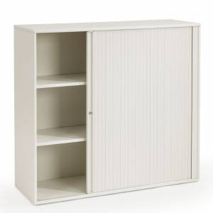 Sideboard Büromöbel Rolladenschränke weiss Be_Hold Rolladenschrank