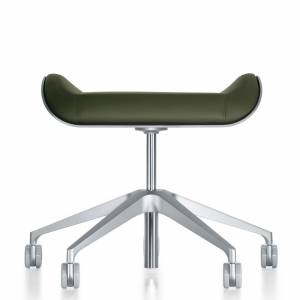Hocker Büro Bürohocker schwarz Interstuhl, Silver Konferenzhocker