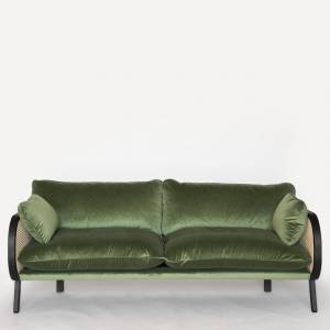Loungesofa grün Lounge Sitzmöbel BuzziSpace BuzziCane Sofa